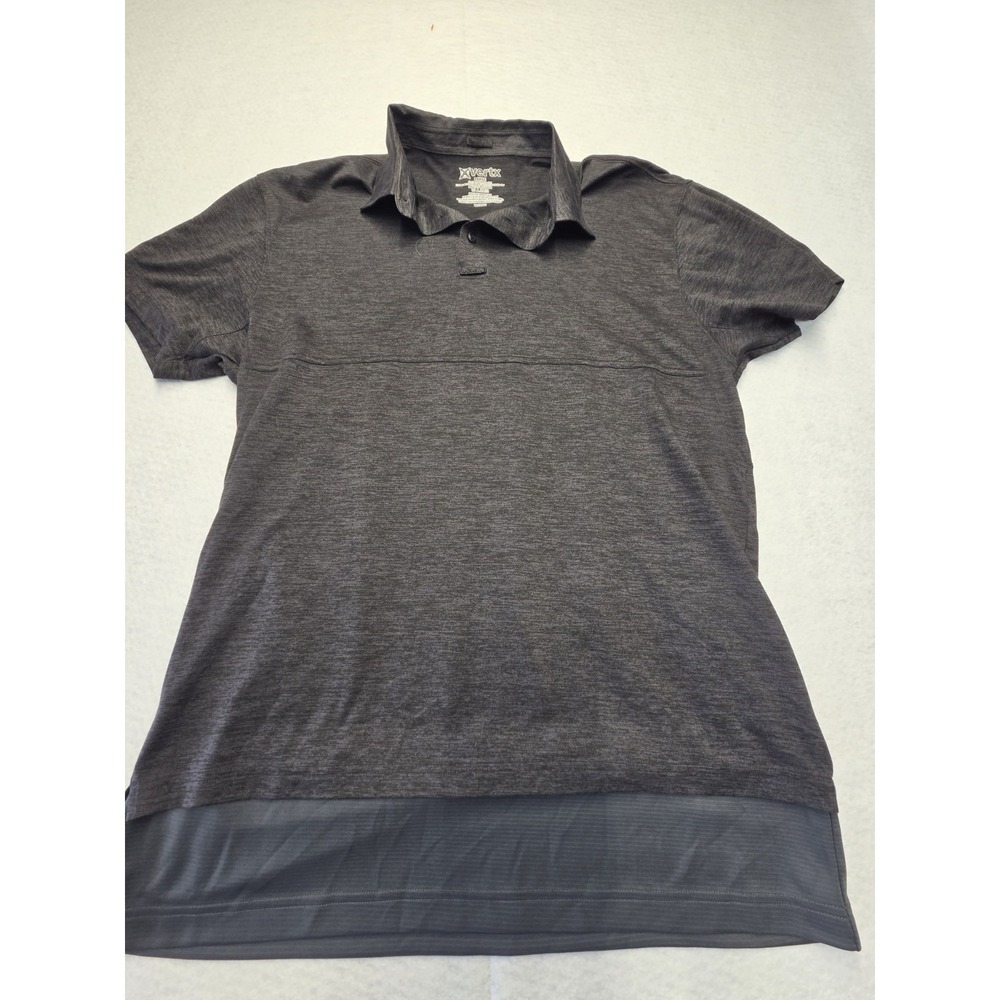 Vertx Tactical Mens Polo CCW Tactical Shirt Short Sleeve Grey Siz Lrg